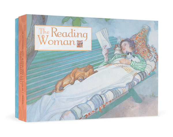 Reading Woman Boxed Notecard Set