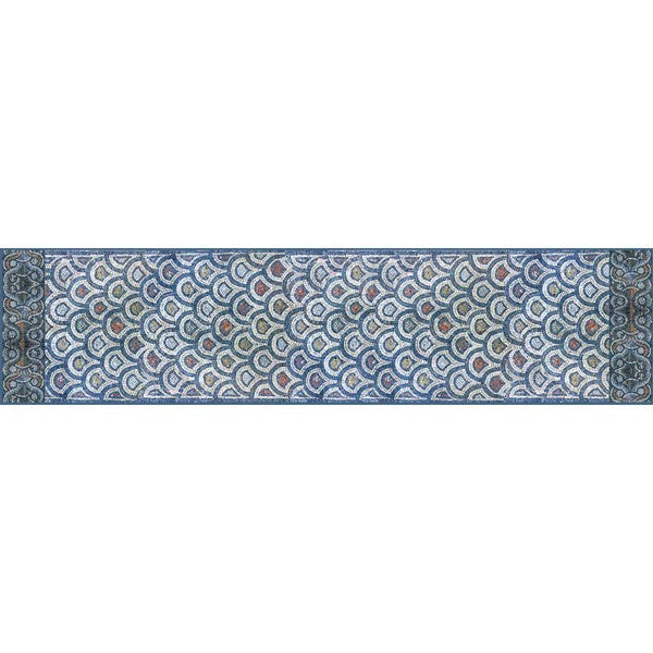 Rhodes Mosaic Silk Scarf
