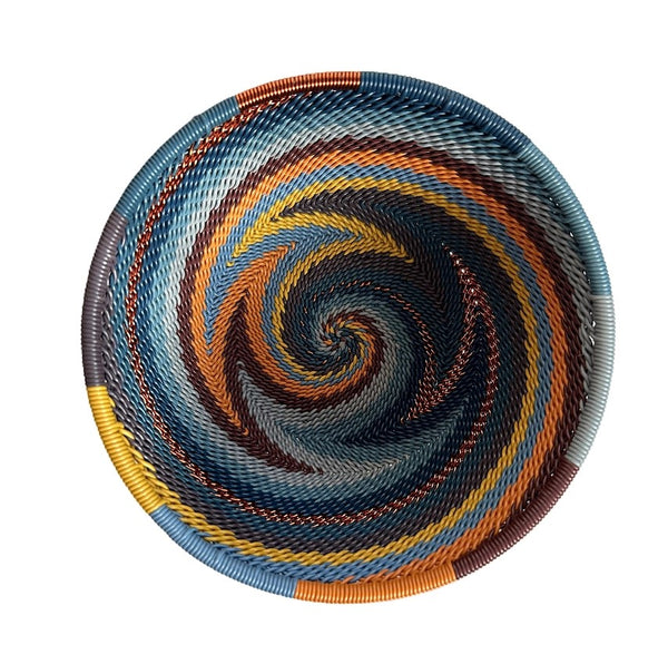 Telephone Wire Bowl: Sunset Cove, various sizes
