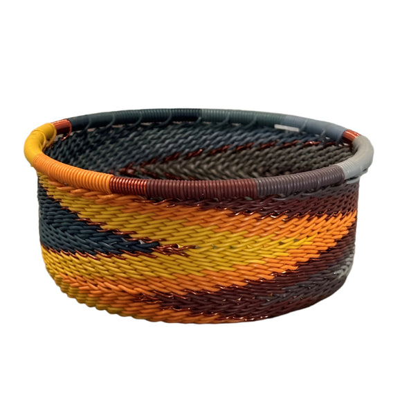 Telephone Wire Bowl: Sunset Cove, various sizes