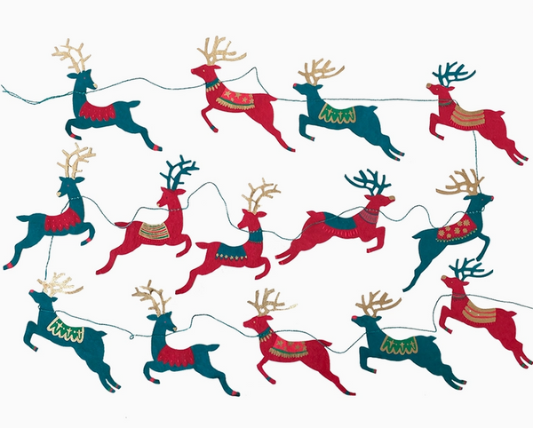 Reindeer Garland