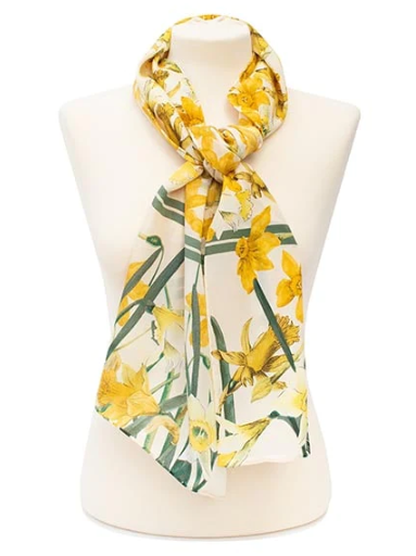 Daffodil Silk Scarf