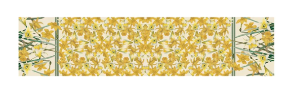 Daffodil Silk Scarf