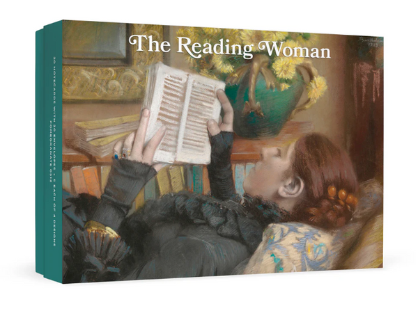 Reading Woman Boxed Notecard Set