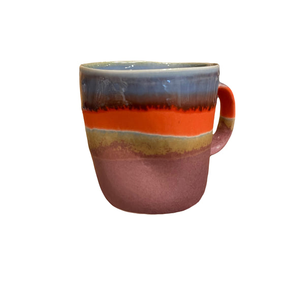 Distorted Multi-Glaze Mug