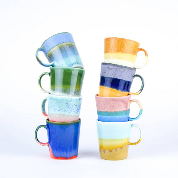 Multi-Glaze Mug, various color options