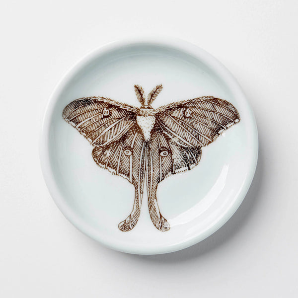 Luna Moth Ceramic Tableware, various sizes