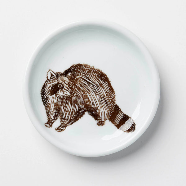 Raccoon Ceramic Tableware, various sizes