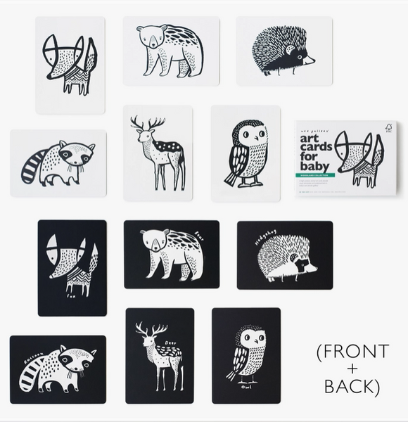 Woodland Animal Art Cards