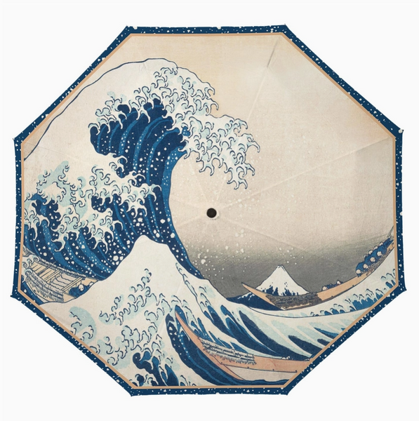 Umbrella, Hokusai's Wave