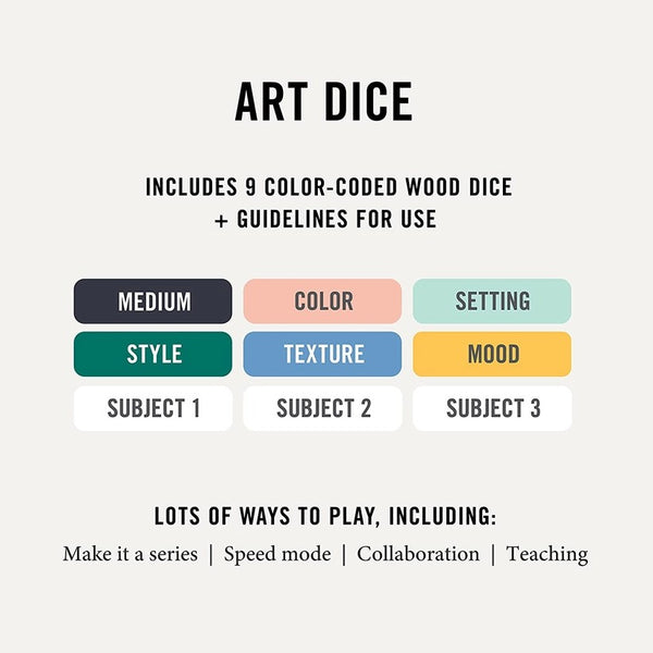 Art Dice for Inspiration