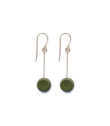 Circle Drop Earrings