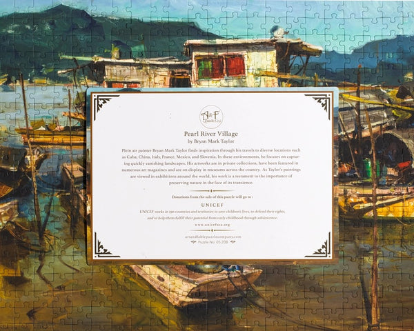 Pearl River Village Puzzle, 500pc
