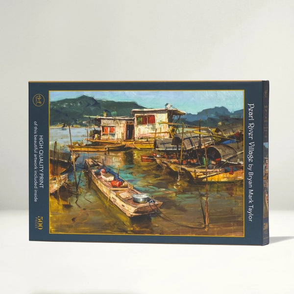 Pearl River Village Puzzle, 500pc