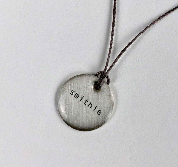 Smithie Necklace on Sterling Chain