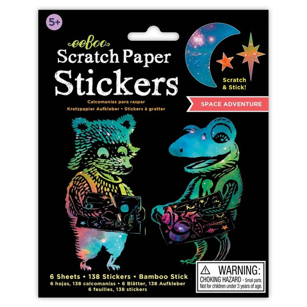 Scratch Paper Stickers