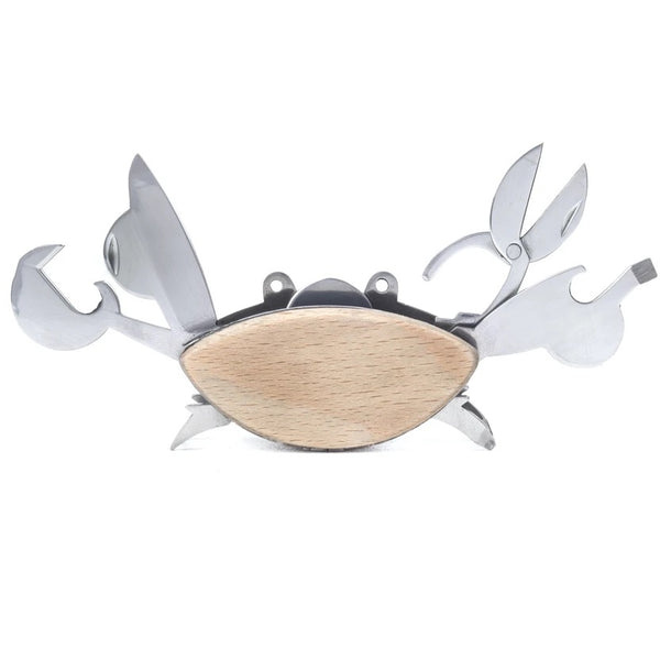 animal crab multi tool swiss army knife wooden scma smith college museum of art