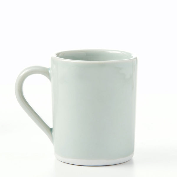 fox teal turquoise glaze handmade handprinted celadon coffee tea mug scma smith college museum of art