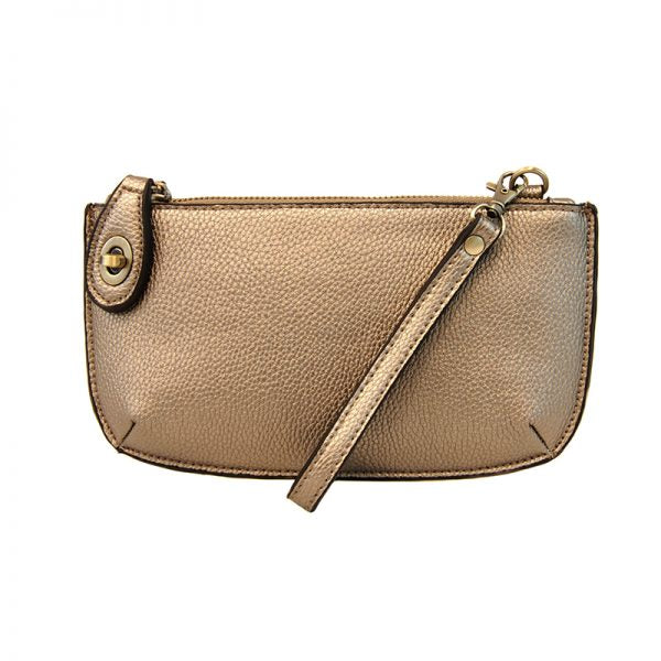 Mini-Wristlet and Crossbody, various shades