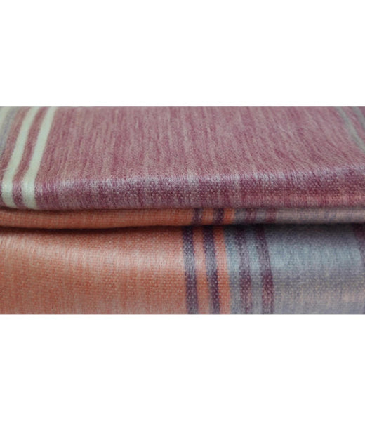 Deco Stripes Alpaca Throw Blanket