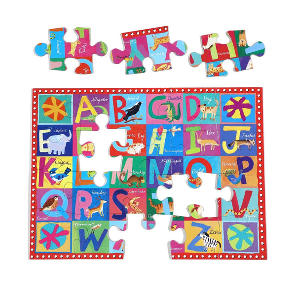 Animal ABC Big Puzzle, 20pc