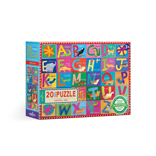 Animal ABC Big Puzzle, 20pc
