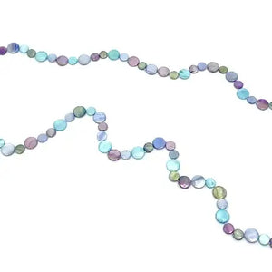 Multicolored Mother of Pearl Long Necklace