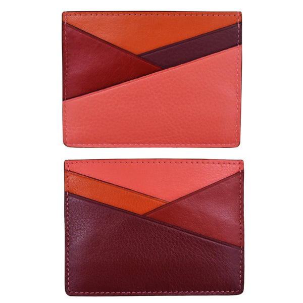 Asymmetric Card Holder, various color options