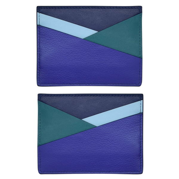 Asymmetric Card Holder, various color options