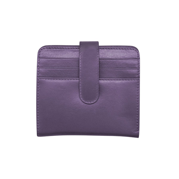 Bi Fold Wallet Purple