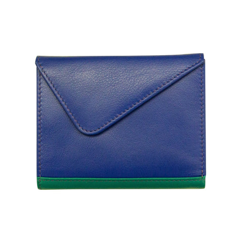 Asymmetric Bi-Fold Wallet, various color options