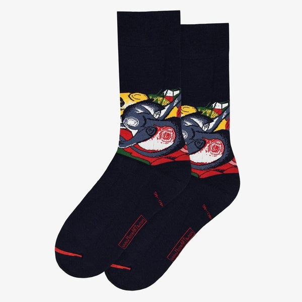 Franz Marc "Two Cats" Socks, 2 sizes