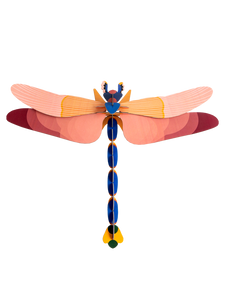 Pink Dragonfly Wall Art