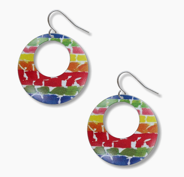 Color Field Alma Thomas Earrings
