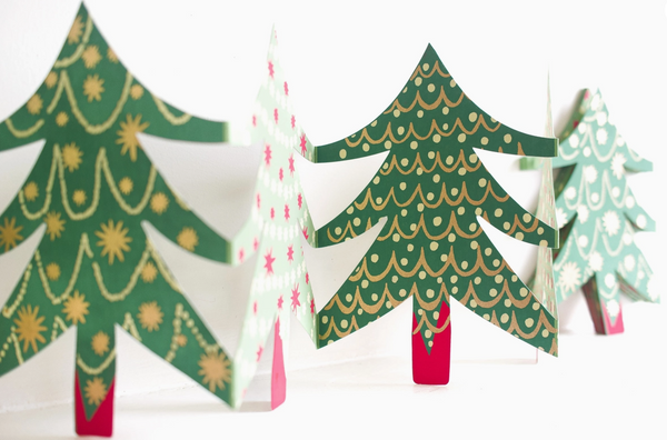 Tree Concertina Garland