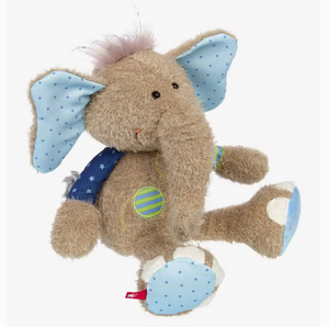 Patchwork Blue Elephant