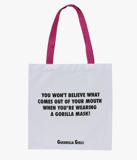 Guerrilla Girls Tote Bag – SCMA Shop