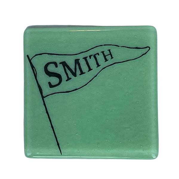 Smith Pennant Glass Tile & Coaster, multiple color options