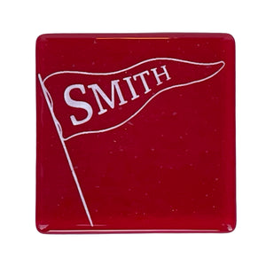 Smith Pennant Glass Tile & Coaster, multiple color options