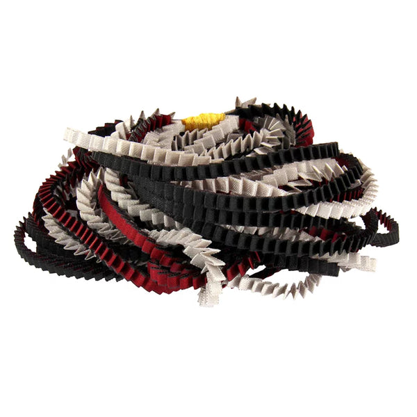 Pleated Necklace in Warm Hues, multiple color options