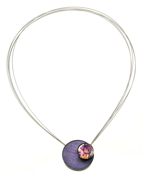 Kimono Orbital Necklace, multiple color options