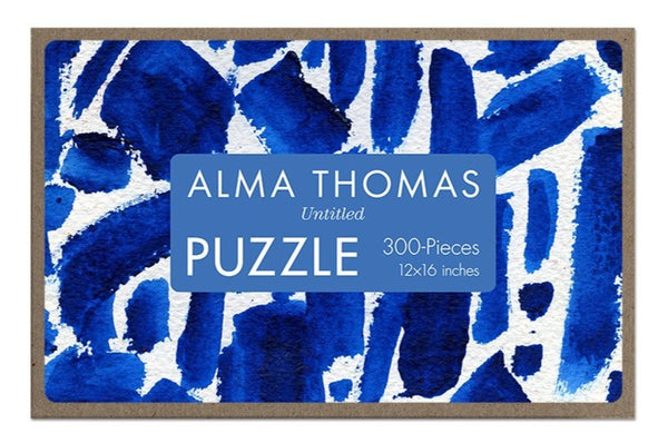 Alma Thomas Untitled (blue) Puzzle, 300pc