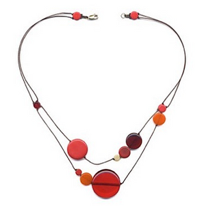 Red Solar Necklace