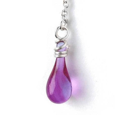 Ribbon Teardrop Earrings, multiple color options