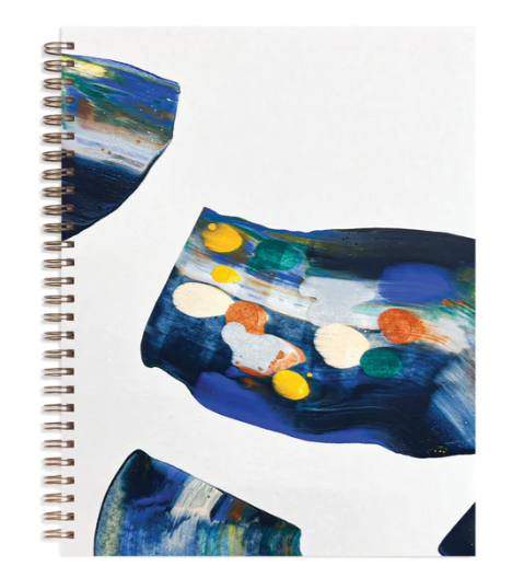 Moglea Painted Workbook, lined pages