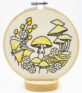 Mushrooms Embroidery Kit