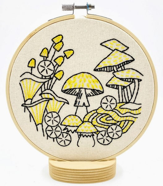 Mushrooms Embroidery Kit