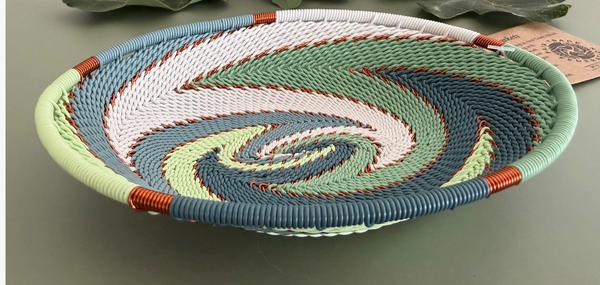 Telephone Wire Bowl: Montane Green, various sizes