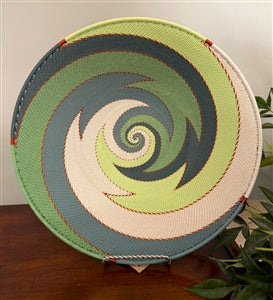 Telephone Wire Bowl: Montane Green, various sizes