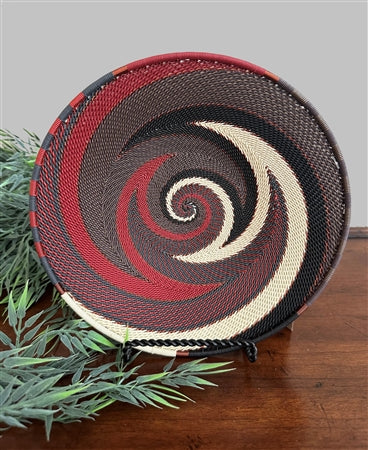 Telephone Wire Bowl: Pepper, various sizes